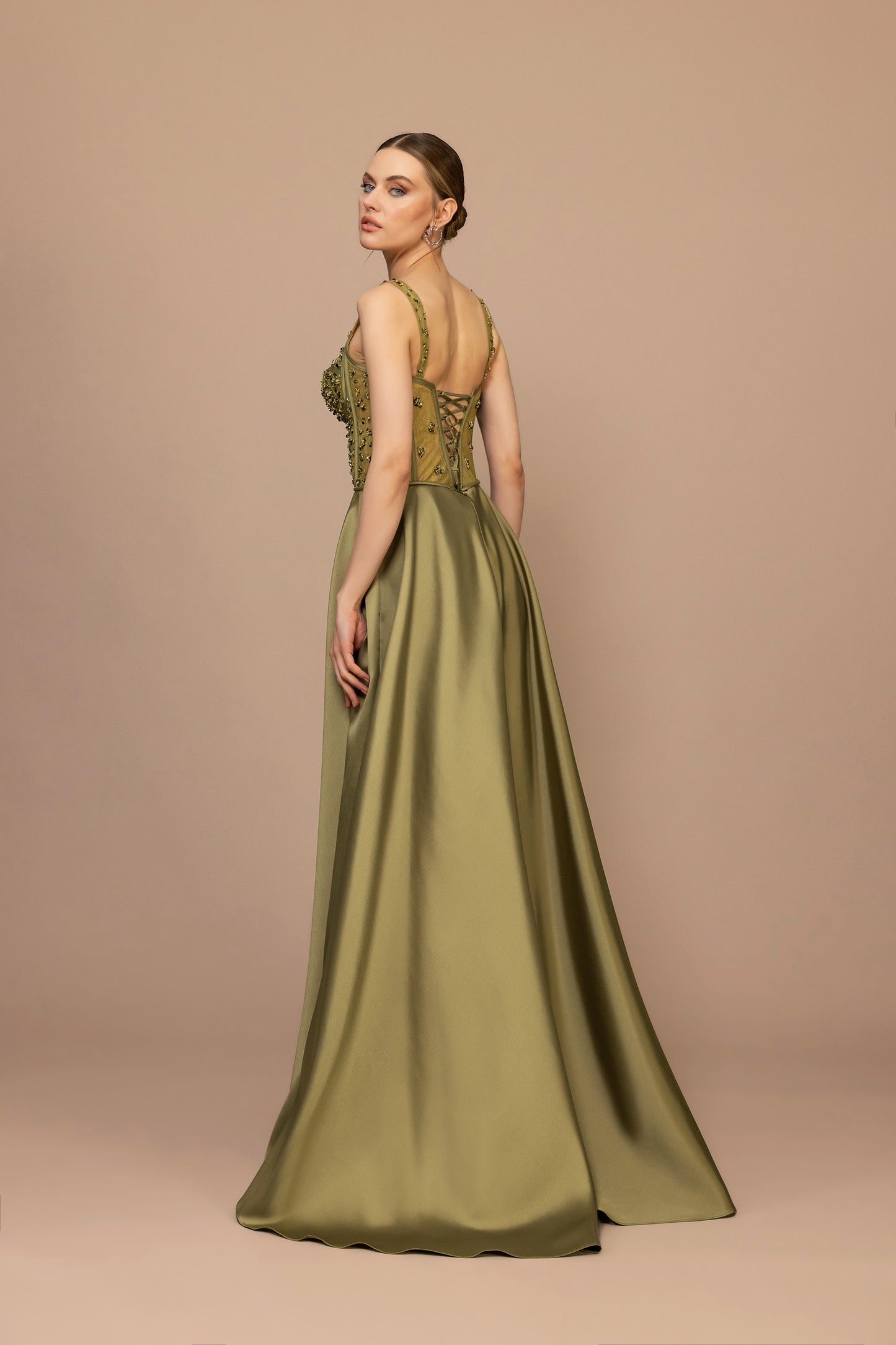 Abendkleid mit Träger