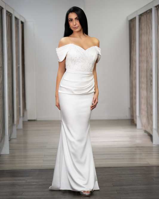 Figurbetontes Abendkleid