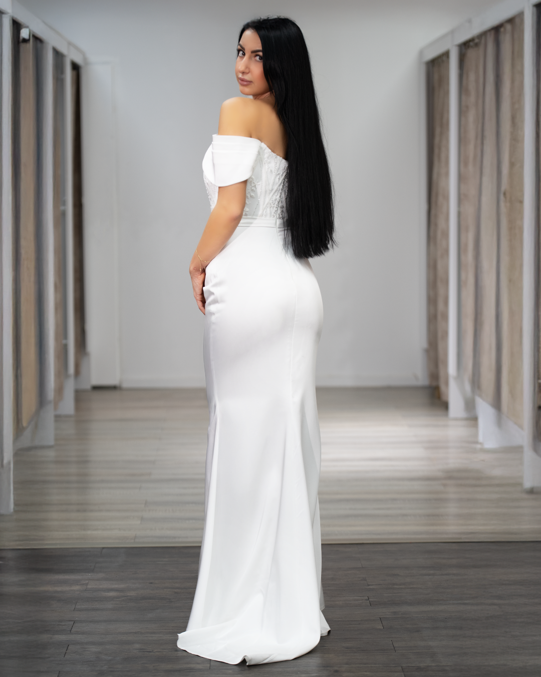 Figurbetontes Abendkleid