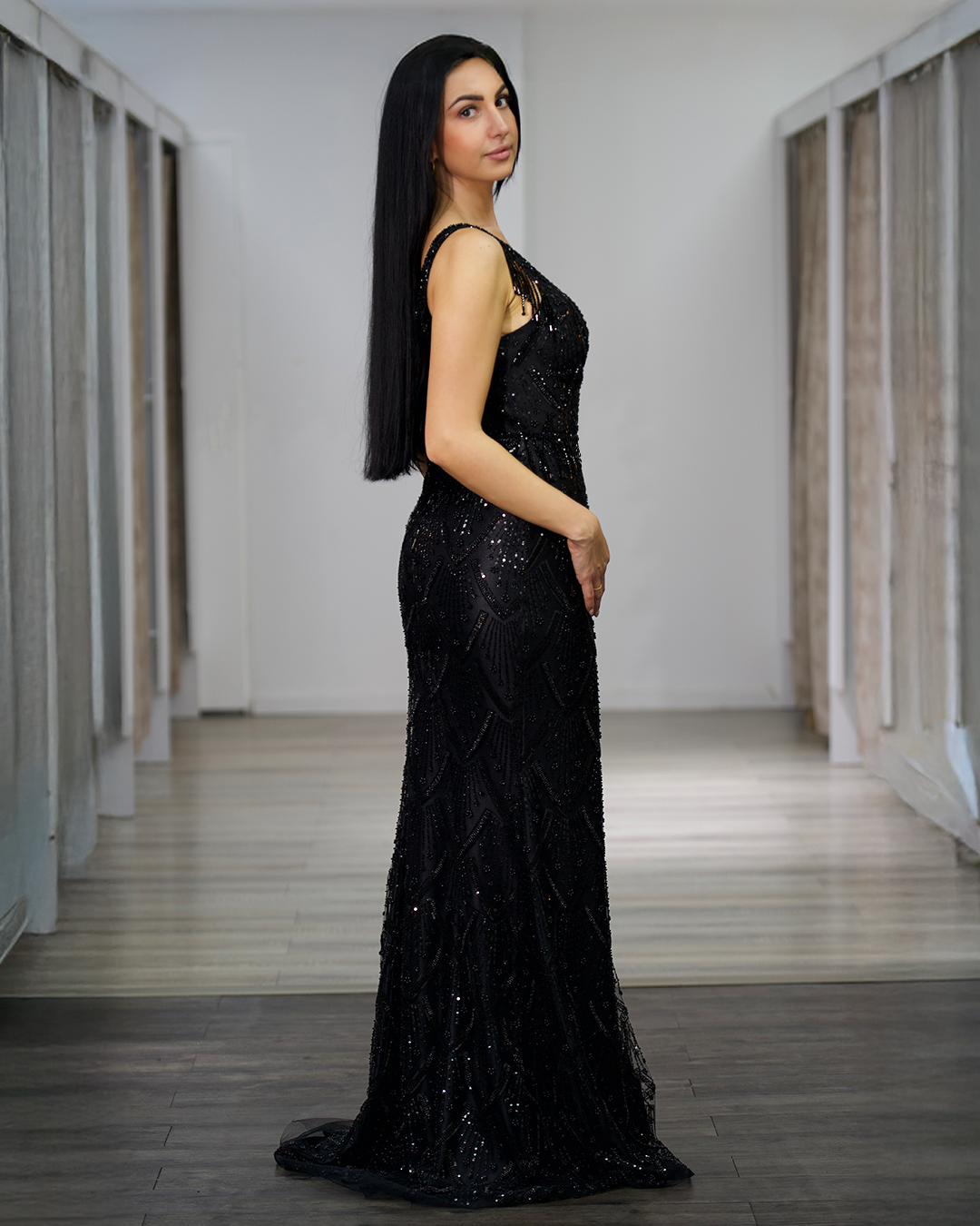 Figurbetontes Abendkleid