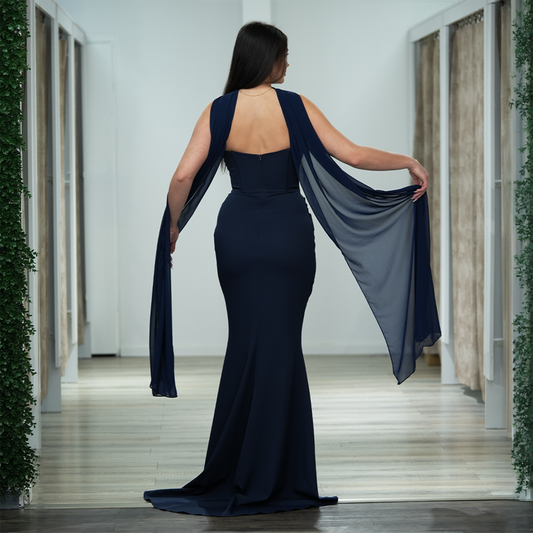 Schulterfreies Kleid