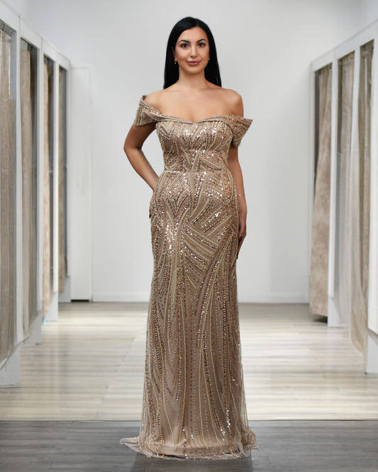 Figurbetontes Abendkleid