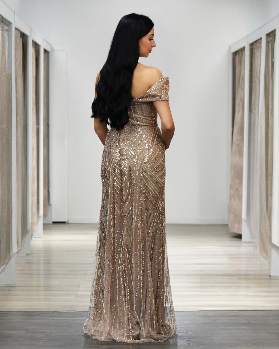 Figurbetontes Abendkleid