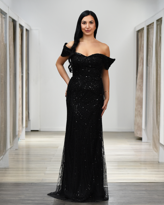 Figurbetontes Abendkleid