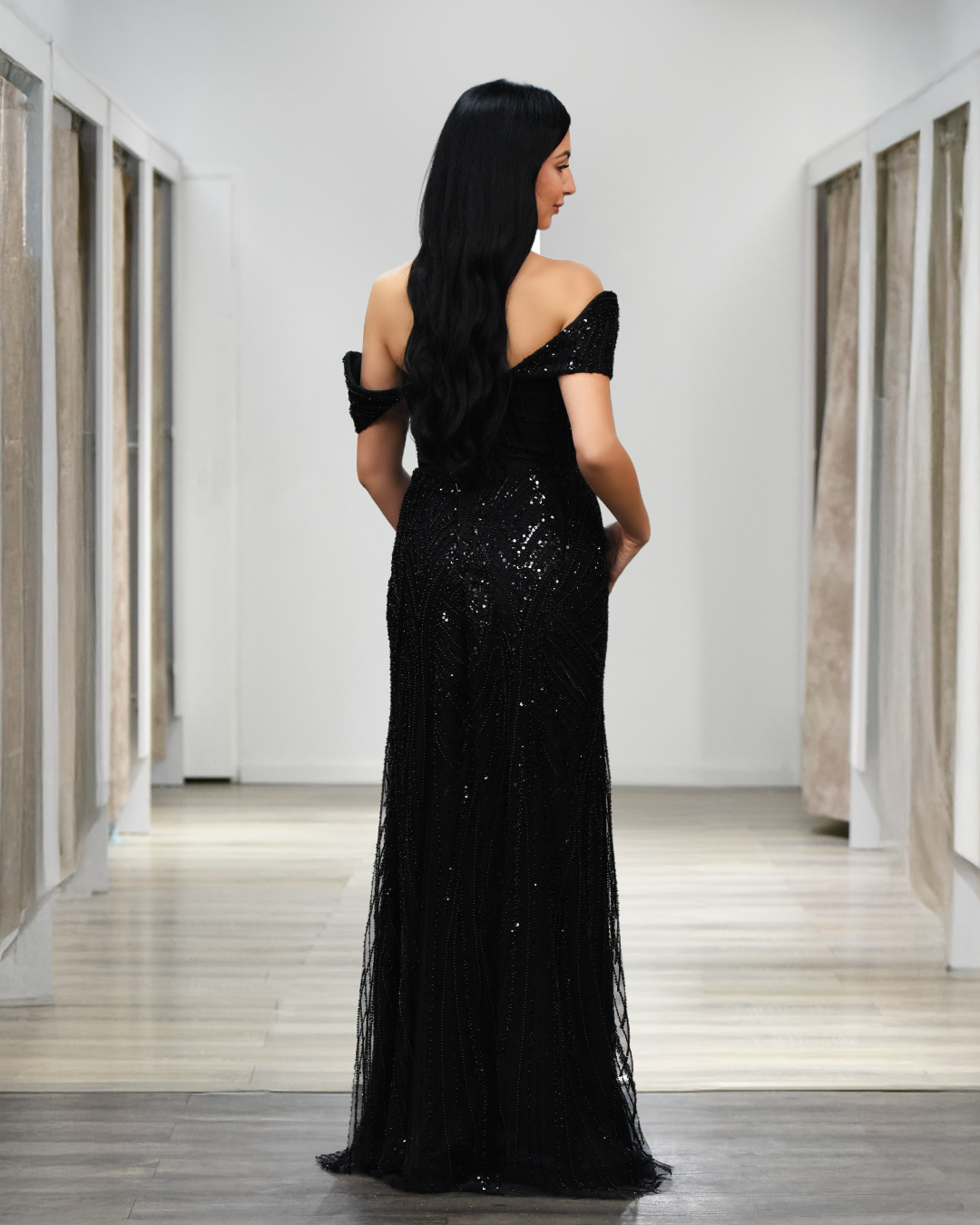 Figurbetontes Abendkleid