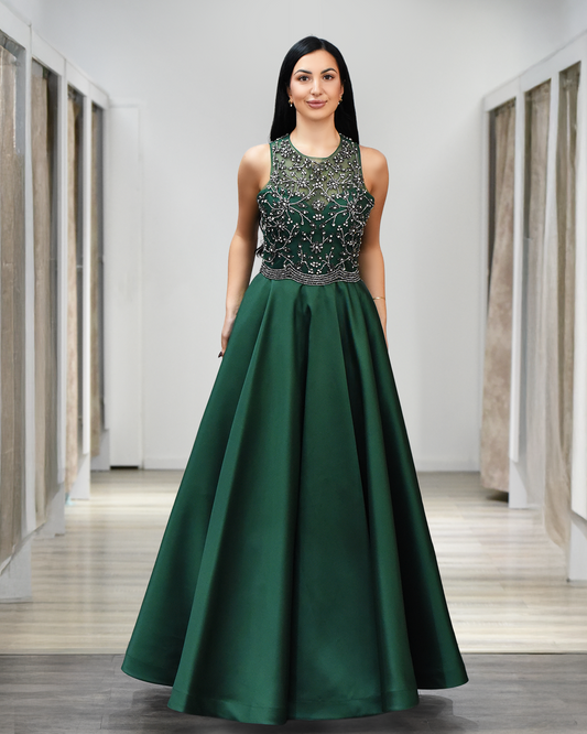 A-Linien-Abendkleid