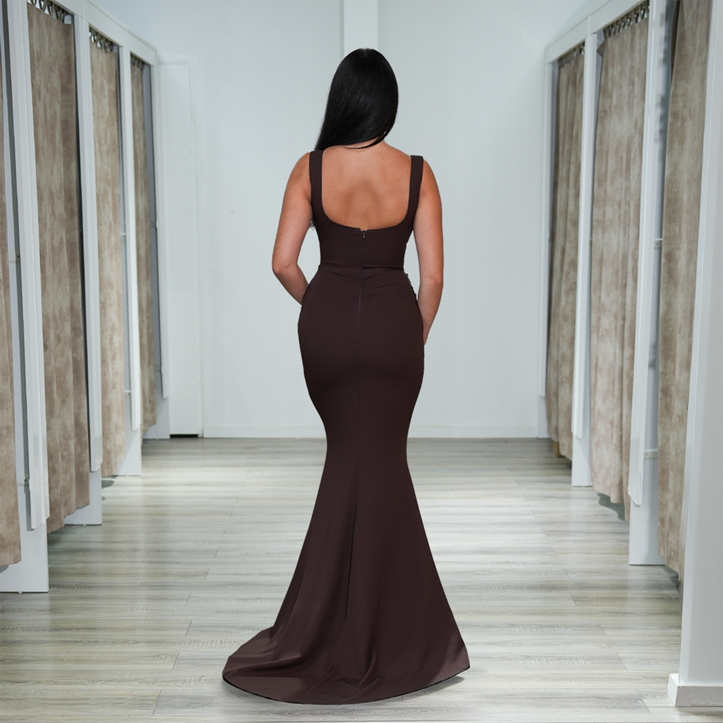 Figurbetontes Abendkleid