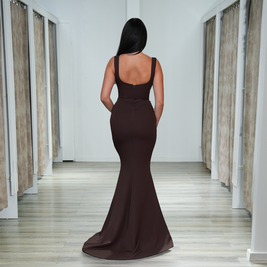 Figurbetontes Abendkleid