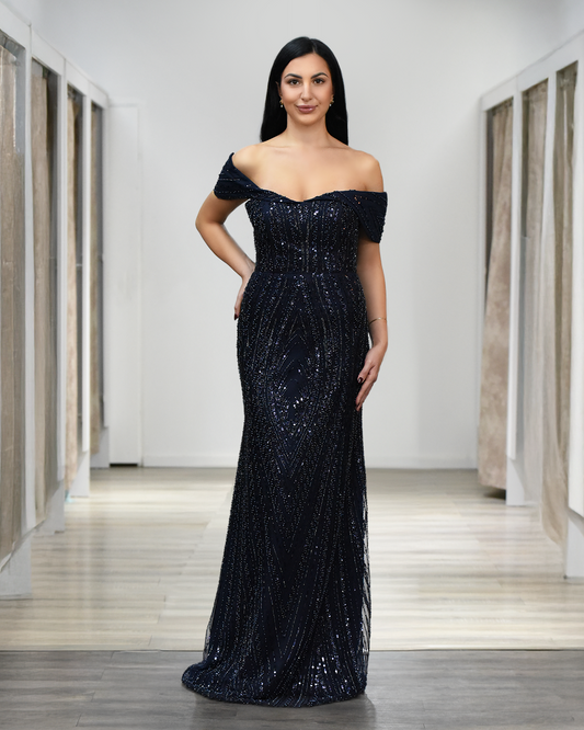 Figurbetontes Abendkleid