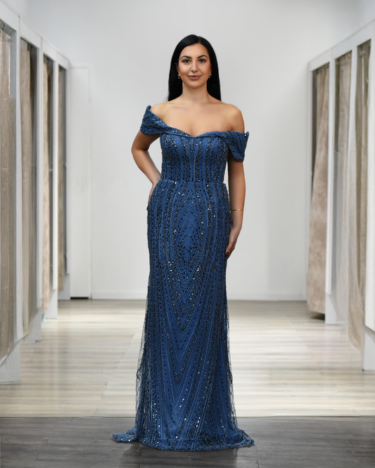 Figurbetontes Abendkleid