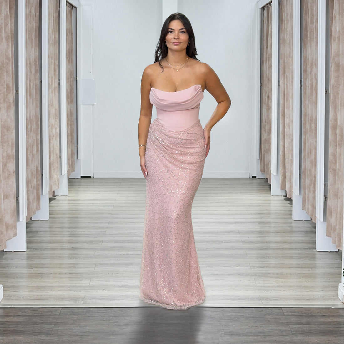 Figurbetonte Abendkleid