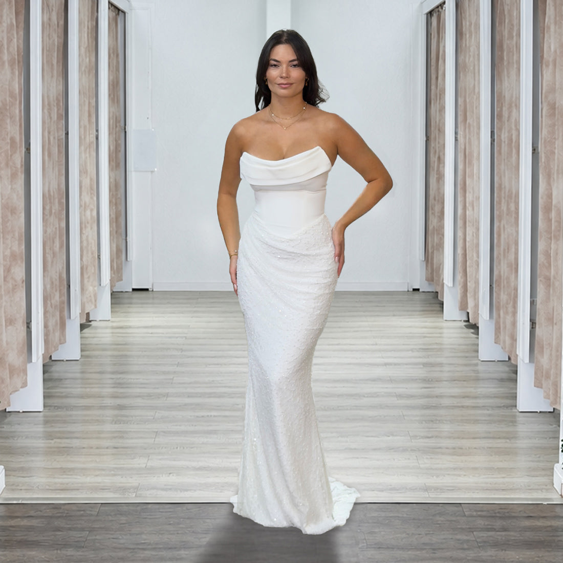 Figurbetonte Abendkleid